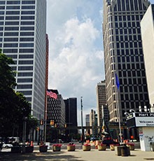 downtown detroit